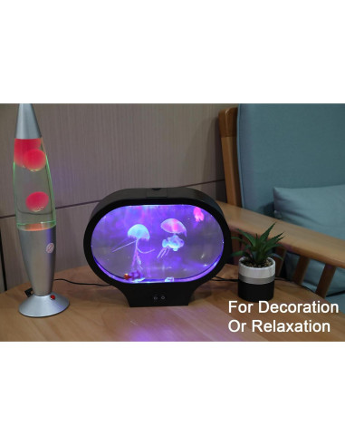 Lámpara de Medusa LED FineLiMoLa SMD-01, 17 Colores, USB