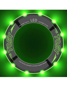 Anillo Volador TOSY - 12 LEDs RGB, Impermeable y Ligero 2