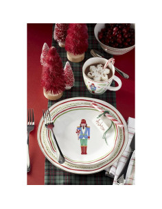 Set de 4 Platos de Acento Lenox Cascanueces Cerámica 20.96 cm 2