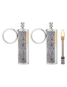 Encendedor Reutilizable SURVIVE de Metal, 2 Piezas