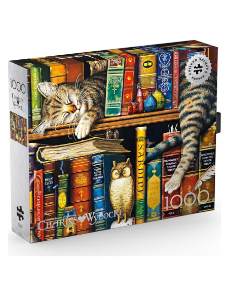 Rompecabezas 1000 Piezas Buffalo Games Frederick El Literato Rompecabezas 1000 Piezas Buffalo Games Frederick El Literato