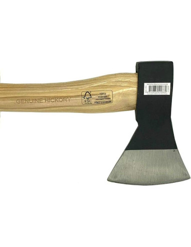 Hacha de Lanzamiento BRUFER 203651-3 con Mango de Hickory 600g