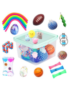 Paquete de 24 Juguetes Antiestrés KINGYAO para Adultos