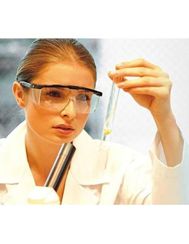 Gafas de Seguridad PETLESO Lentes Transparentes Antisalpicaduras