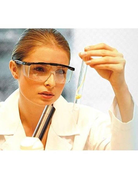 Gafas de Seguridad PETLESO Lentes Transparentes Antisalpicaduras Gafas de Seguridad PETLESO Lentes Transparentes Antisalpicaduras