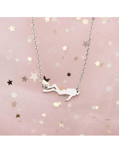 Collar de Buceador BAUNA Acero Inoxidable 46 cm Regalo