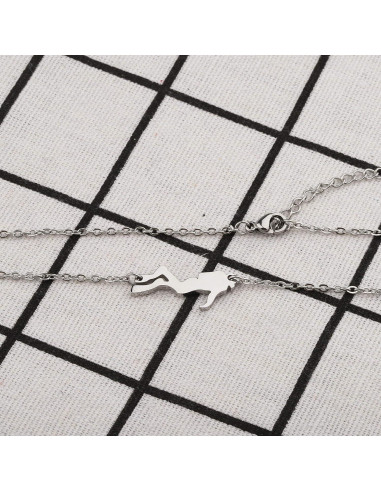 Collar de Buceador BAUNA Acero Inoxidable 46 cm Regalo