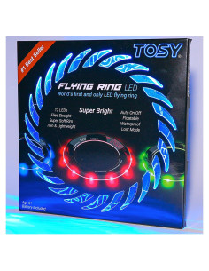 Anillo Volador TOSY - 16 Millones de Colores RGB, Impermeable