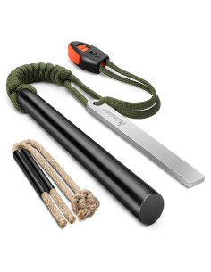 Kit Encendedor de Fuego Terdemor con 1 Barra y 2 Yescas