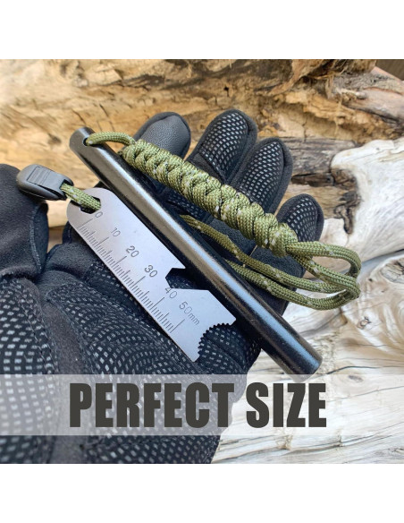 Barra de Fuego STSFI 1.27cm x 12.7cm para Supervivencia