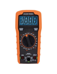 Multímetro Klein Tools MM325, 600V AC/DC, prueba de baterías