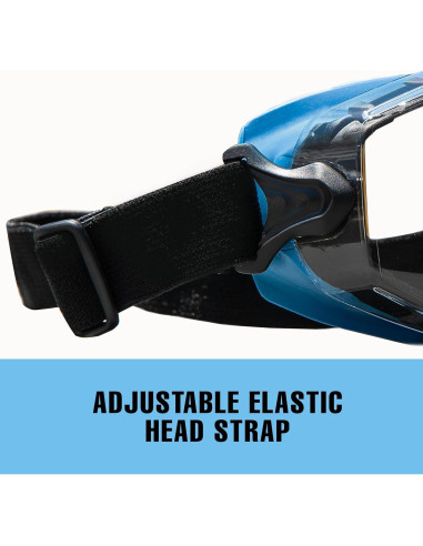 Gafas de Seguridad SolidWork Anti-Niebla Lente Transparente