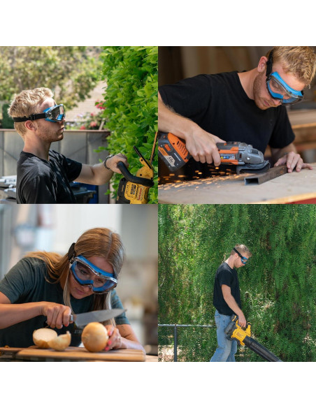 Gafas de Seguridad SolidWork Anti-Niebla Lente Transparente