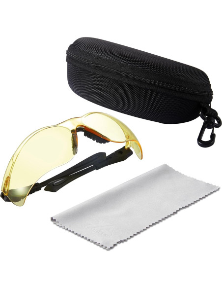 Gafas de Tiro Xaegistac Antivaho con Estuche Duro