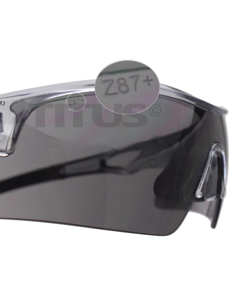 Gafas de Seguridad TITUS G20 Protección Tiro Motociclismo