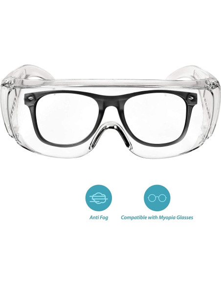 Gafas de Seguridad Antivaho CINDY'S TAPE 3-Pack Protección Ocular