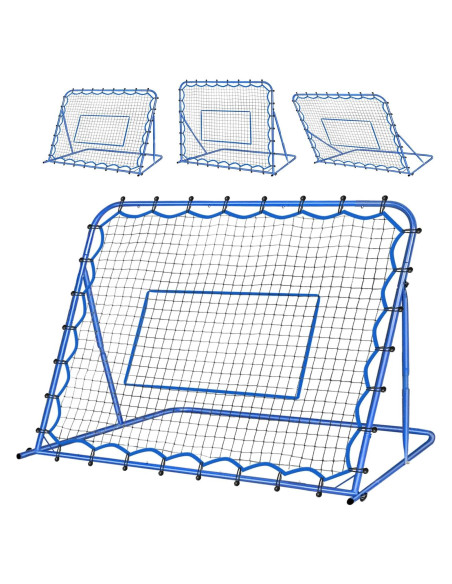 Red de Rebounder de Fútbol Winthai 1.46x1.13m Ajustable