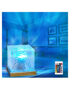 Lámpara Proyector de Olas Oceánicas SUOAPAIQ RGB 16 Colores