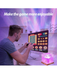 Lámpara Proyector de Olas Oceánicas SUOAPAIQ RGB 16 Colores 2