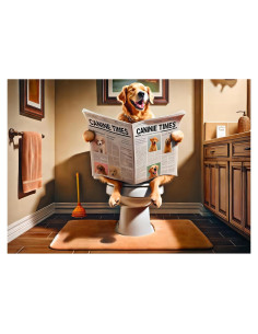 Rompecabezas Rocorose 1000 Piezas Perro Divertido 70x50 cm