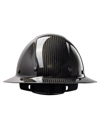 Casco PIP Wolfjaw Fibra Carbono Negro Ajuste Ratchet