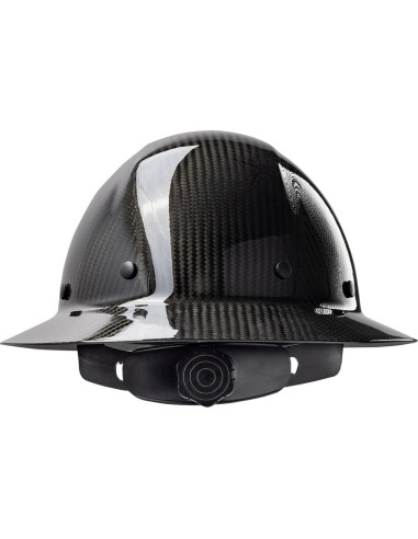 Casco PIP Wolfjaw Fibra Carbono Negro Ajuste Ratchet