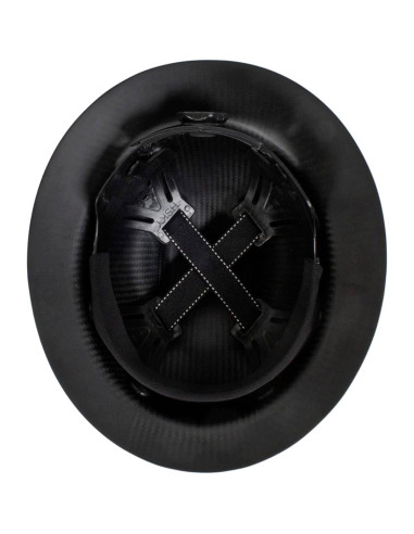 Casco PIP Wolfjaw Fibra Carbono Negro Ajuste Ratchet