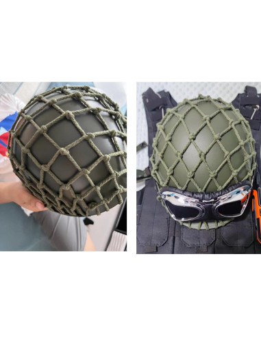 Casco de acero M1 SYLPHID Verde 54-62 cm para outdoor