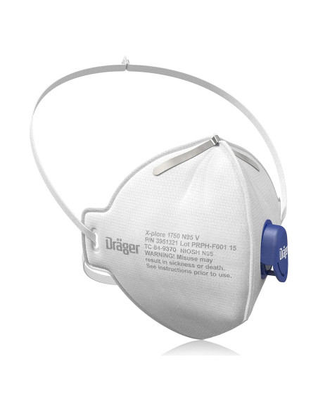 Máscara desechable Drger X-plore 1750 V | Paquete 15 unidades