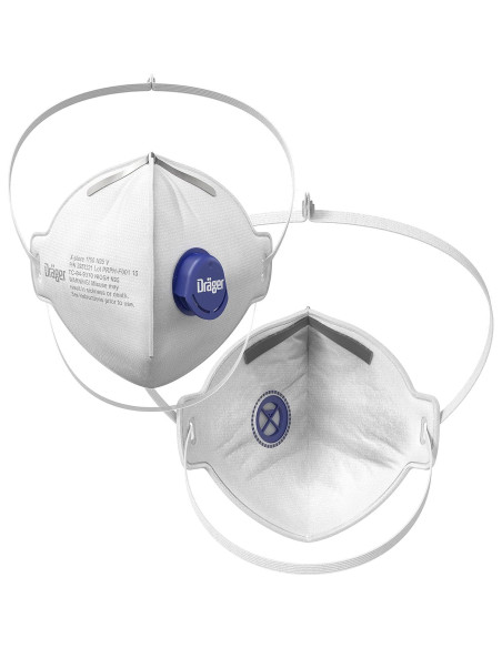 Máscara desechable Drger X-plore 1750 V | Paquete 15 unidades