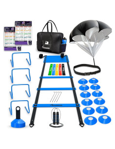 Conjunto de Entrenamiento de Agilidad STUHOO con Escalera