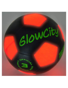 Pelota de Fútbol GlowCity LED Tamaño 3 para Niños