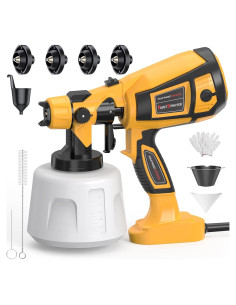 Pulverizador de Pintura Eléctrico Xavax CN-6000 1000W Amarillo