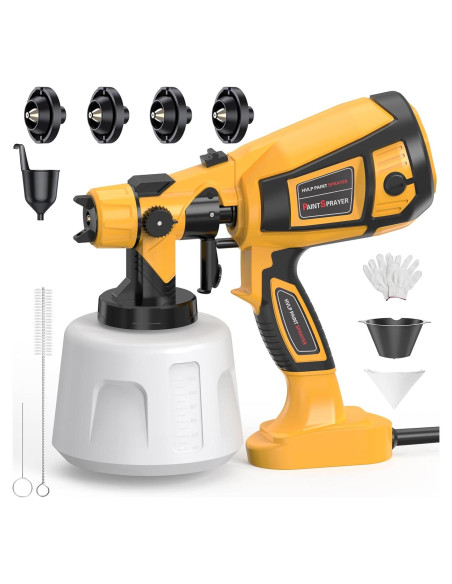 Pulverizador de Pintura Eléctrico Xavax CN-6000 1000W Amarillo