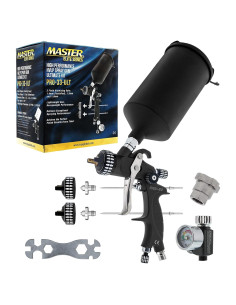 Pistola de Pulverización HVLP Master Elite PRO-33 1L 3 Puntas