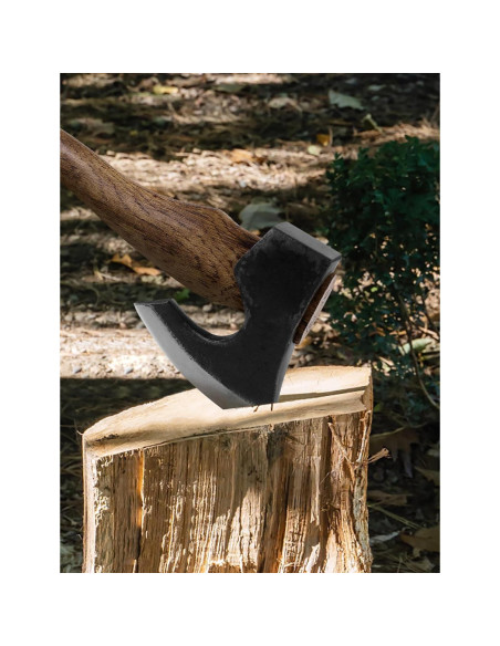 Hacha de Camping JXE JXO El Berserker 39.9 cm con Funda de Cuero