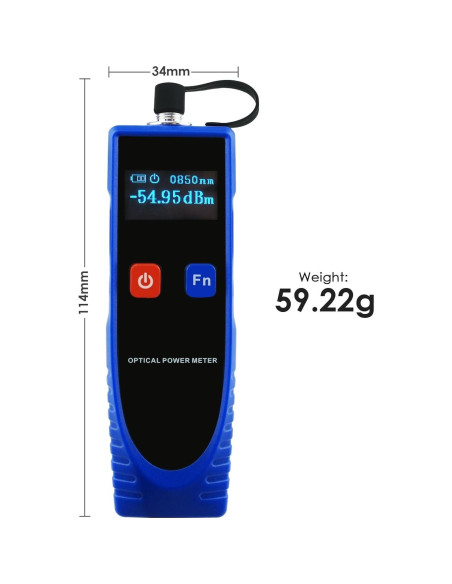 Medidor de Potencia Óptica Gain Express CAB-38 -70 a 6dBm