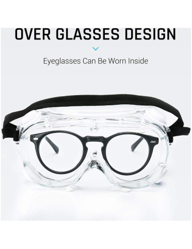 Gafas de Seguridad Woolike FA-03 Antivaho y Ajustables