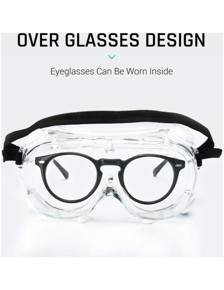 Gafas de Seguridad Woolike FA-03 Antivaho y Ajustables