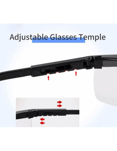 Gafas de Seguridad Antivaho Transparentes 4 Pack - Protección Ocular