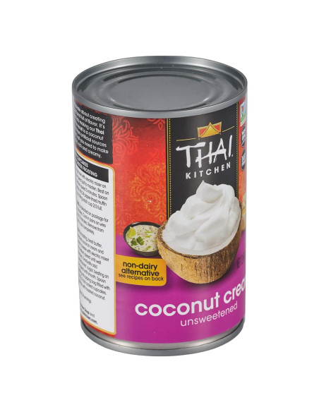 Crema de Coco Thai Kitchen Sin Azúcar 404 ml Vegana