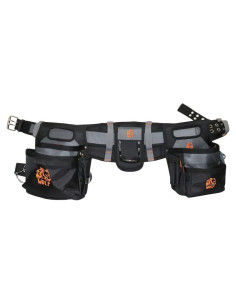 Cinturón de Herramientas WOLF WTB300 Reforzado con 29 Bolsillos