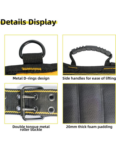 Cinturón de herramientas MELOTOUGH Tradesman Pro acolchado