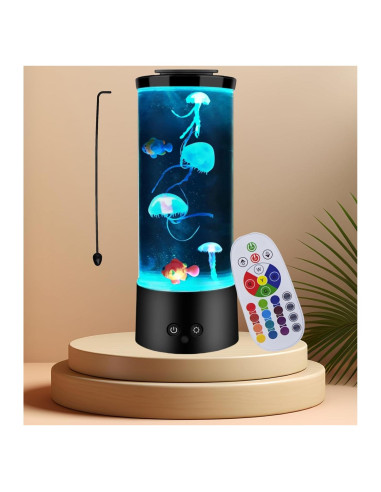 Lámpara de Medusas LEHAHA 16 Colores Control Remoto