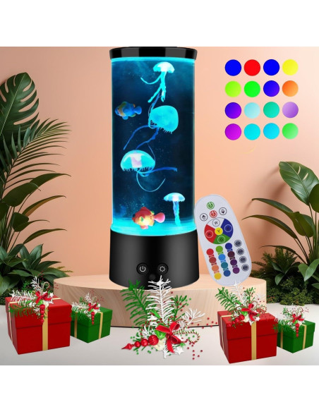 Lámpara de Medusas LEHAHA 16 Colores Control Remoto