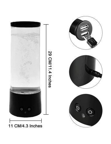 Lámpara de Medusas LEHAHA 16 Colores Control Remoto