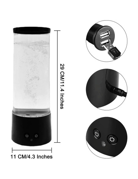 Lámpara de Medusas LEHAHA 16 Colores Control Remoto