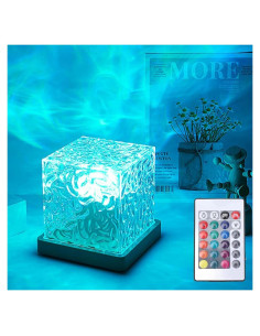 Proyector de Olas del Océano Growalleter 16 Colores Control Remoto