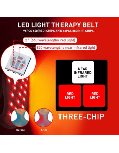 Terapia de Luz Infrarroja Talsafe para Alivio de Dolor de Cuello 2