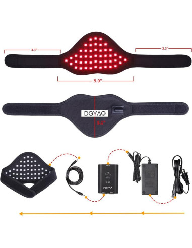 Terapia de Luz Infrarroja Talsafe para Alivio de Dolor de Cuello
